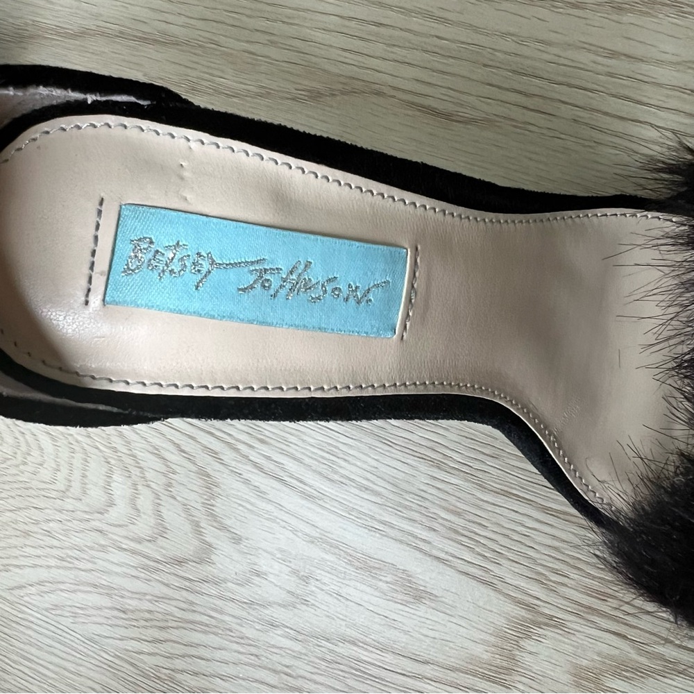 Betsey Johnson Nolte Velvet Heels - Picture 9 of 15